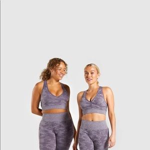 GymShark Camo Seamless Sports Bra